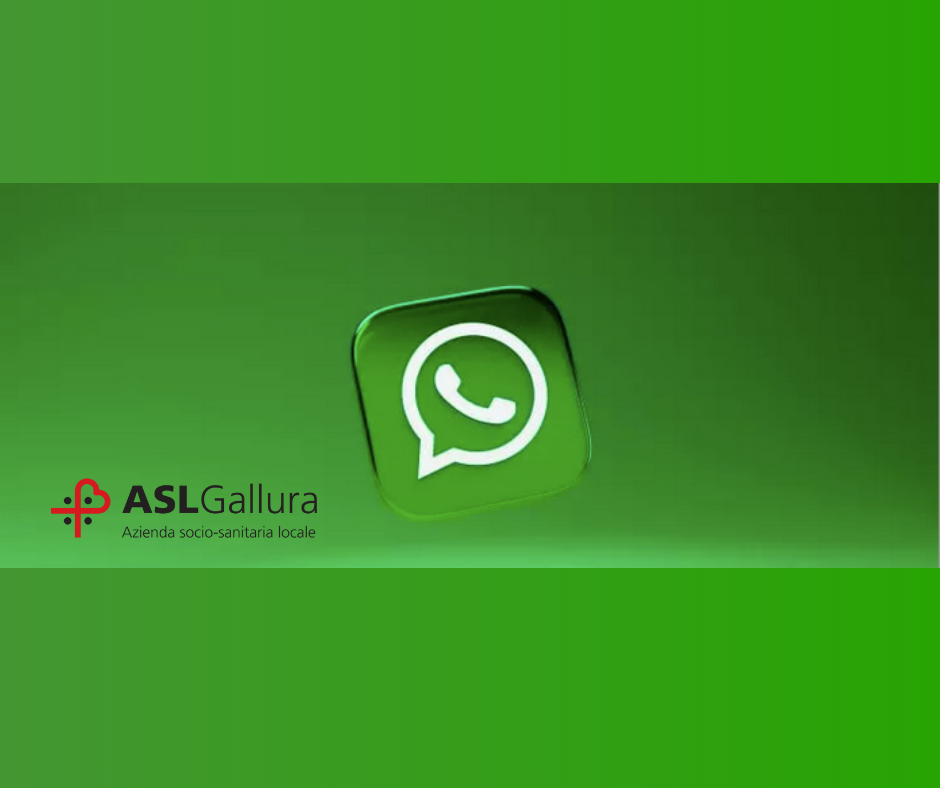 Su Whatsapp notizie e aggiornamenti dal nuovo canale ASL Gallura