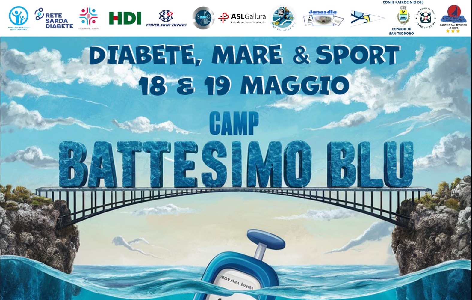 Sport e diabete: 17 pazienti parteciperanno al “battesimo del mare”