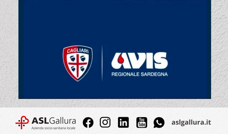 Centro Trasfusionale, iniziativa con il Cagliari Calcio e Avis