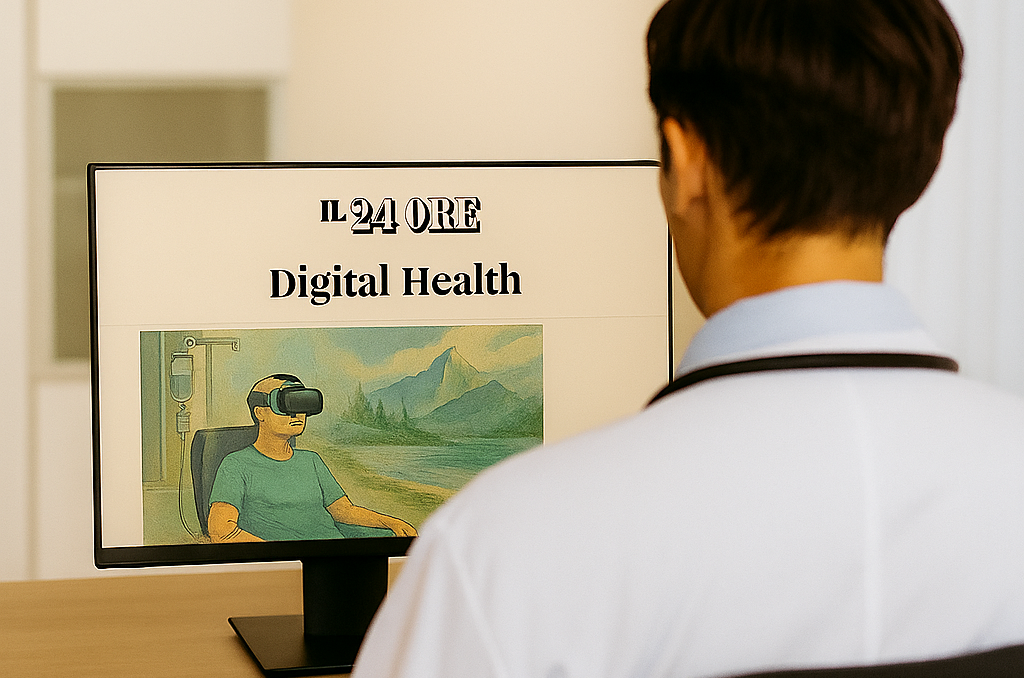Sul Sole 24 ORE la realtà immersiva studiata dall’Oncologia di Olbia Sul Sole 24 ORE la realtà immersiva studiata dall’Oncologia di Olbia