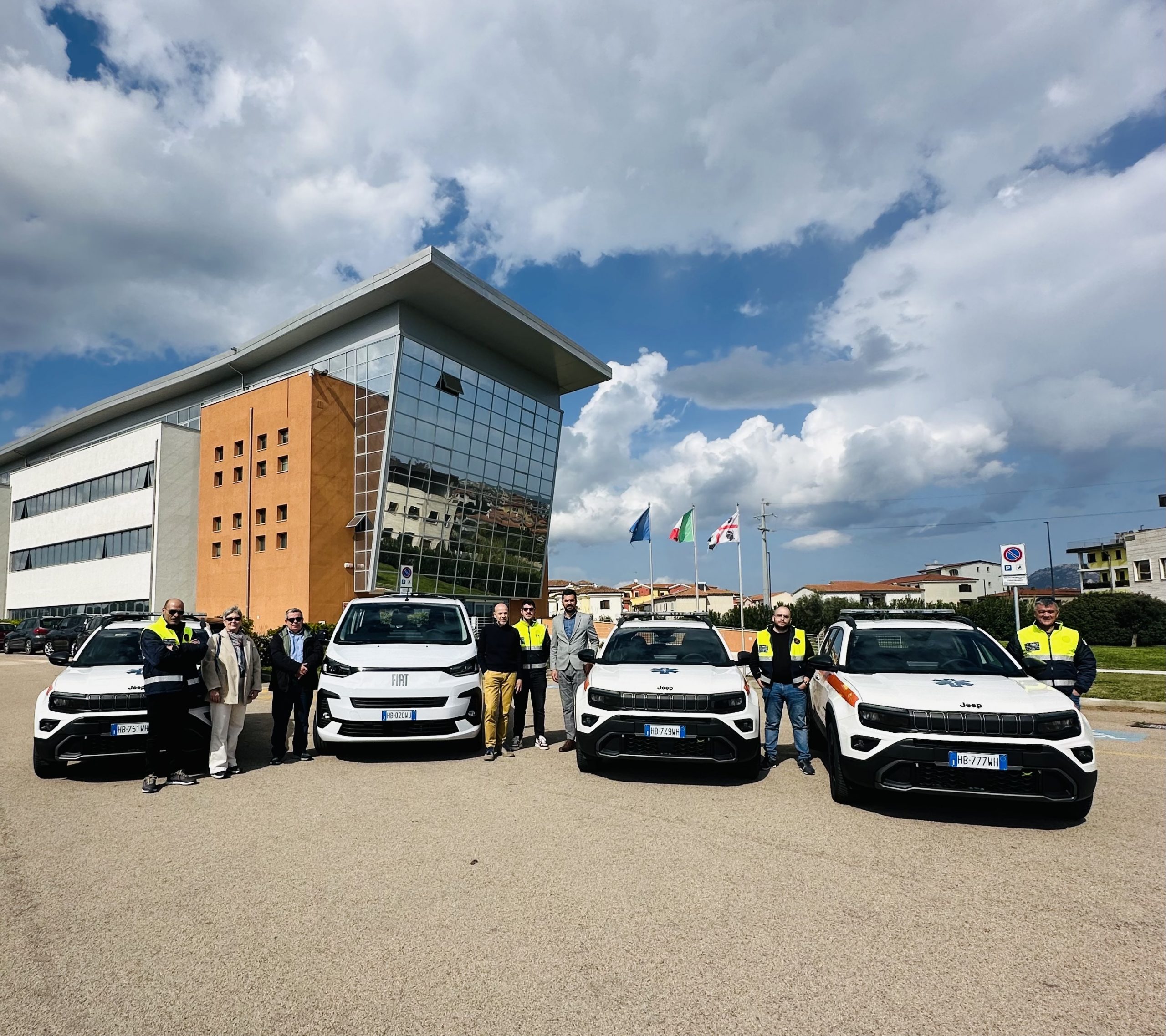 Nuovi automezzi per il trasporto di sangue e plasma e utenza del  Csm